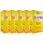 Kit 5X Sun D3 Maxx - 60 Comprimidos -  QualyNutri