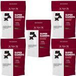 Kit 5X Super Gainers Anticatabolic  - 3.000g Chocolate - Max Titanium