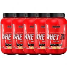 Kit 5X Super Whey 3W - 907g Baunilha - IntegralM�dica