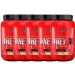 Kit 5X Super Whey 3W - 907g Baunilha - IntegralM�dica