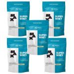 Kit 5X Super Whey - 900g Baunilha Refil- Max Titanium