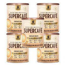 Kit 5X Supercaf� - 220g Chocolate Branco - Desinch�