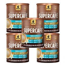 Kit 5X Supercaf� - 220g Vanilla Latte - Desinch�