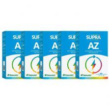 Kit 5X Supra AZ Polivitam�nico - 60 C�psulas - Herbamed