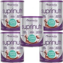 Kit 5X Suprinutri - 400g Chocolate - Sanavita