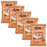 Kit 5X Suspiro Prote�co - 30g Caramelo - La Ganexa