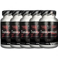 Kit 5X Tadalafellas Ultimate F�rmula - 120 C�psulas - Power Suplements
