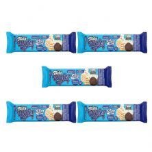 Kit 5X Tasty Wafer Slim - 1 Unidade 30g Cookies Cream - Adaptogen