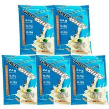 Kit 5X Tasty Whey 3W - 1 Sach� 34g Vanilla Cream - Adaptogen