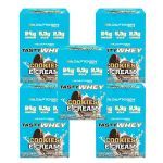 Kit 5X Tasty Whey 3W - 12 Sach�s 34g Cookies & Cream - Adaptogen