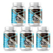 Kit 5X Tasty Whey 3W - 900g Cookies & Cream - Adaptogen