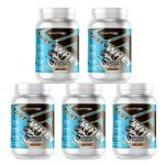 Kit 5X Tasty Whey 3W - 900g Cookies & Cream - Adaptogen