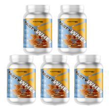 Kit 5X Tasty Whey 3W - 900g Dulce de Leche - Adaptogen