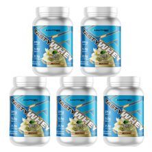 Kit 5X Tasty Whey 3W - 900g Vanilla Cream - Adaptogen