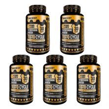 Kit 5X Testo Cycle - 120 Capsulas - Under Labz