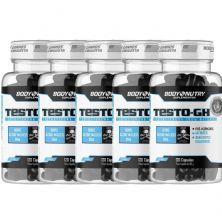Kit 5X Testo GH - 120 C�psulas - Body Nutry
