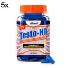 Kit 5X Testo HD - 60 C�psulas - Arnold Nutrition