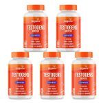 Kit 5X Testogens Booster - 60 Comprimidos - Bigens
