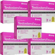 Kit 5X Testosterol Woman - 30 Comprimidos - Inove Nutrition