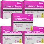 Kit 5X Testosterol Woman - 30 Comprimidos - Inove Nutrition