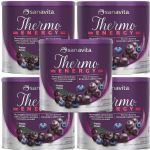 Kit 5X Thermo Energy - 300g Frutas Roxas - Sanavita