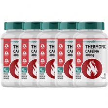 Kit 5X Thermofix Cafe�na - 60 comprimidos - Nutralin