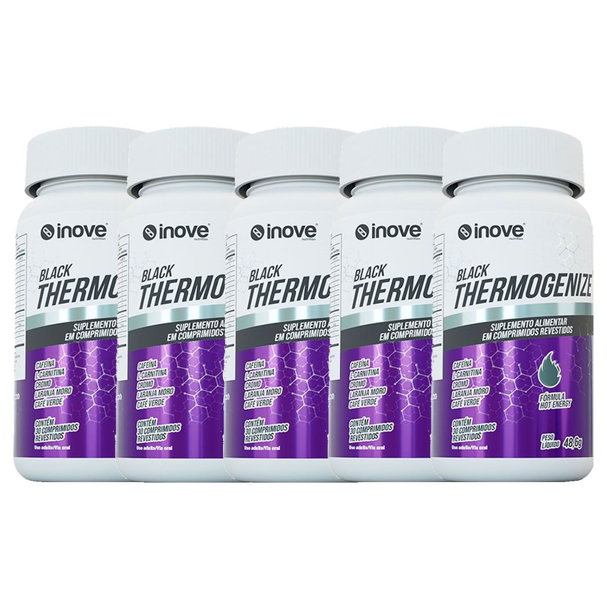 Kit 5X Thermogenize Femme - 60 C�psulas - Inove Nutrition