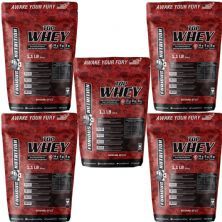 Kit 5X Top Whey - 500g Refil Banana Split - Furious Nutrition