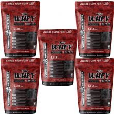 Kit 5X Top Whey - 500g Refil Chocolate Belga - Furious Nutrition