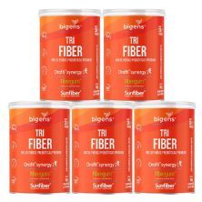 Kit 5X Tri Fiber Fibregum - 180g Neutro - Bigens