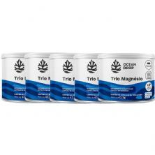 Kit 5X Trio Magnesio - 60 C�psulas - Ocean Drop