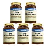 Kit 5X Triple Magnesium - 60 C�psulas - VitaminLife