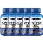 Kit 5X Triptofano - 60 C�psulas - Catarinense Nutri��o