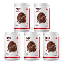 Kit 5X True Beef Protein - 837g Double Chocolate Dream - True Source