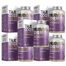 Kit 5X True Coq10 Ubiquinol Lipossomal - 60 C�psulas - True Source