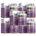 Kit 5X True Coq10 Ubiquinol Lipossomal - 60 C�psulas - True Source