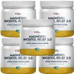 Kit 5X True Magn�sio + Inositol Relief 2.0 - 375g Maracuj� - True Source