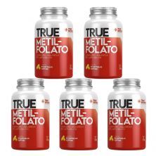 Kit 5X True Metilfolato - 90 C�psulas - True Source