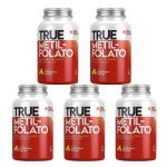 Kit 5X True Metilfolato - 90 C�psulas - True Source