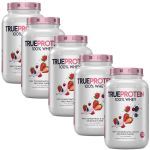 Kit 5X True Protein 100% Whey - 874g Red Berries - True Source