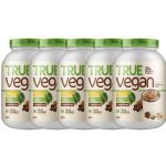 Kit 5X True Vegan Prote�na Vegetal - 837g Vanilla Chai - True Source