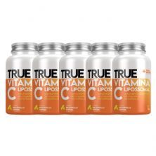 Kit 5X True Vitamina C Lipossomal - 180 C�psulas - True Source