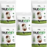 Kit 5X True Whey Concentrate - 900g Refil Coconut Ice Cream - True Source