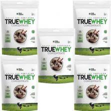 Kit 5X True Whey Concentrate - 900g  Refil Cookies Milkshake - True Source