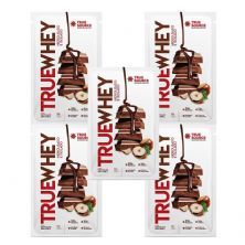 Kit 5X True Whey Hidrolisado e Isolado - 1 Sach�  32g Chocolate com Avel� - True Source