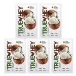 Kit 5X True Whey Hidrolisado e Isolado - 1 Sach� 32g Coconut Ice Cream - True Source