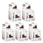 Kit 5X True Whey Hidrolisado e Isolado - 10 Sach�s 32g Dark Chocolate - True Source