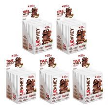 Kit 5X True Whey Hidrolisado e Isolado - 10 Sach�s de 32g Chocolate com Avel� - True Source