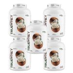 Kit 5X True Whey Protein Hidrolisado e Isolado - 1810g Coconut Ice Cream - True Source
