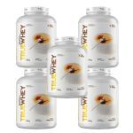 Kit 5X True Whey Protein Hidrolisado e Isolado - 1810g Vanilla Cr�me Br�ll� - True Source